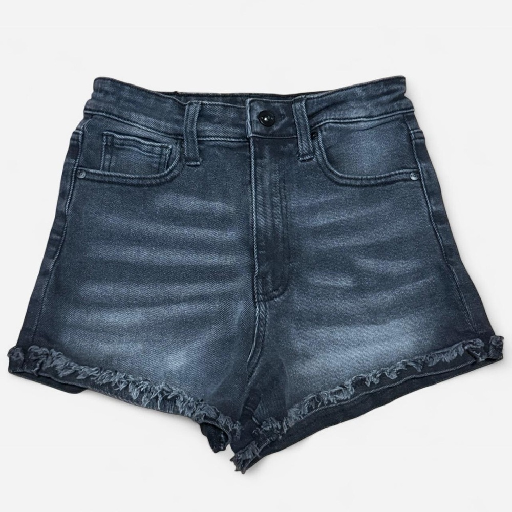Kendall & Kylie Black High Waist Shorts